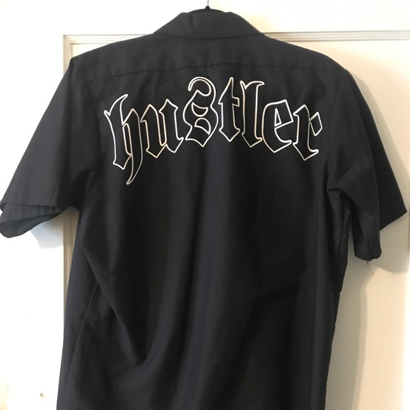 Hustler button up - Picture 2 of 3